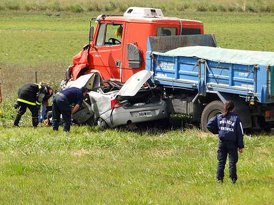 Otra tragedia en la Ruta 3: dos muertos Otra tragedia en la Ruta 3: dos muertos