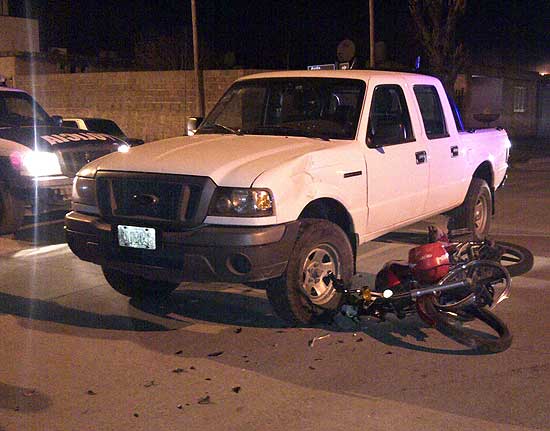 Continúa grave la motociclista accidentada el miércoles Continúa grave la motociclista accidentada el miércoles